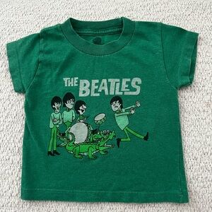 The Beatles Green T Shirt